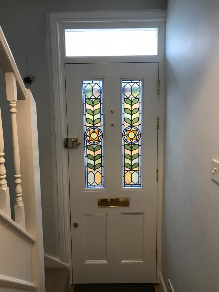 Our glazing options are as varied as our door designs. We use traditional techniques to develop modern designs or personal motifs. 